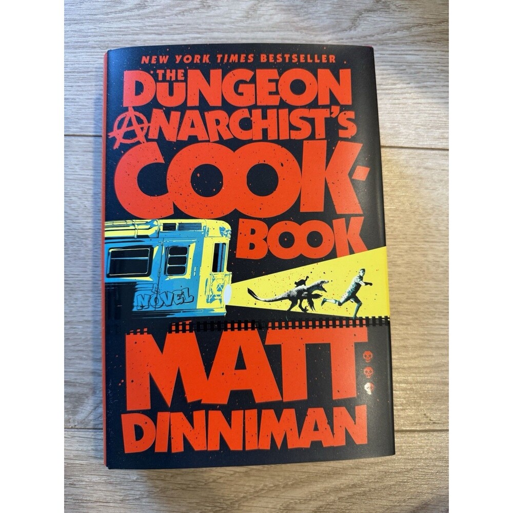 Matt Dinniman SIGNED The Dungeon Anarchist's Cookbook, Book 3, Hardcover